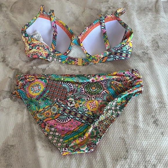 Bleu Rod Beattie Seriously Sunny Bikini Swimsuit Bra - Picture 10 of 15